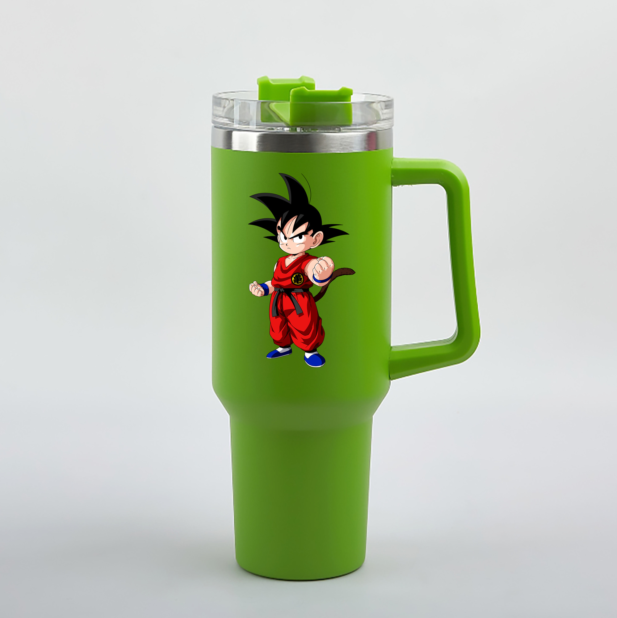 （画像用） ドラゴンボール 孫悟空（そん ごくう）Son Goku カカロット DRAGON BALL Kakarotto 1200mL車用タンブラー（カラープリント）